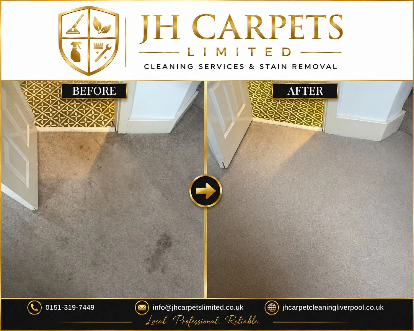 JH Carpet Banner